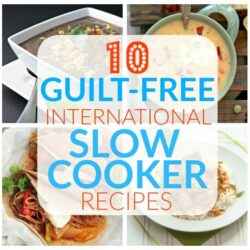We could all use a little help in the kitchen, especially when it comes to making easy and healthy dinners. Here are ten guilt-free international slow cooker recipes to help you out! We could all use a little help in the kitchen, especially when it comes to making easy and healthy dinners. Here are ten guilt-free international slow cooker recipes to help you out!