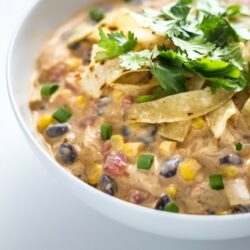 Creamy Chicken Enchilada Soup - 12 Easy Cinco de Mayo Recipes