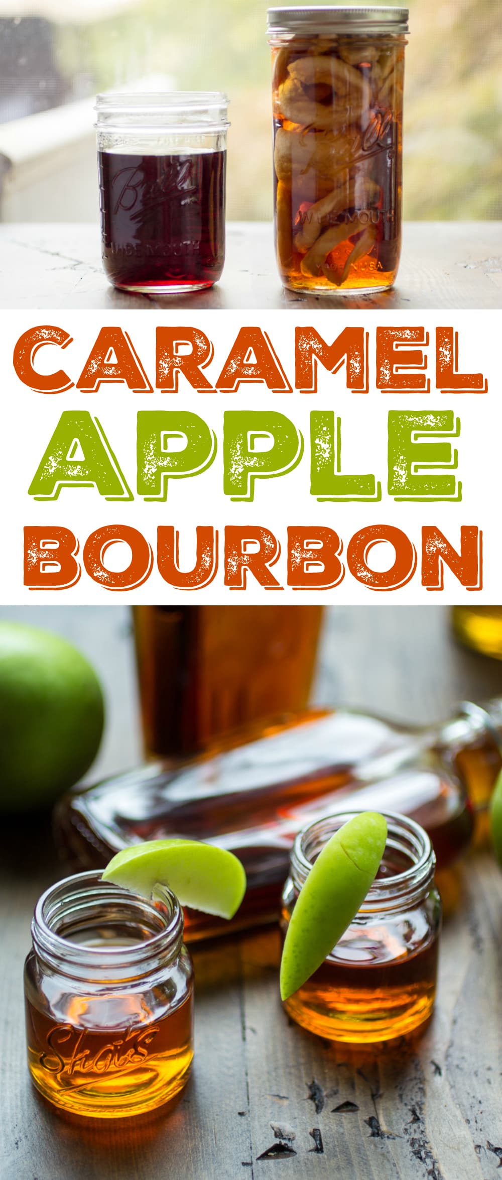 A sip of Caramel Apple Bourbon is like a sip of everything autumn! Bring a flask to the bonfire and soak up the best of the season. 
