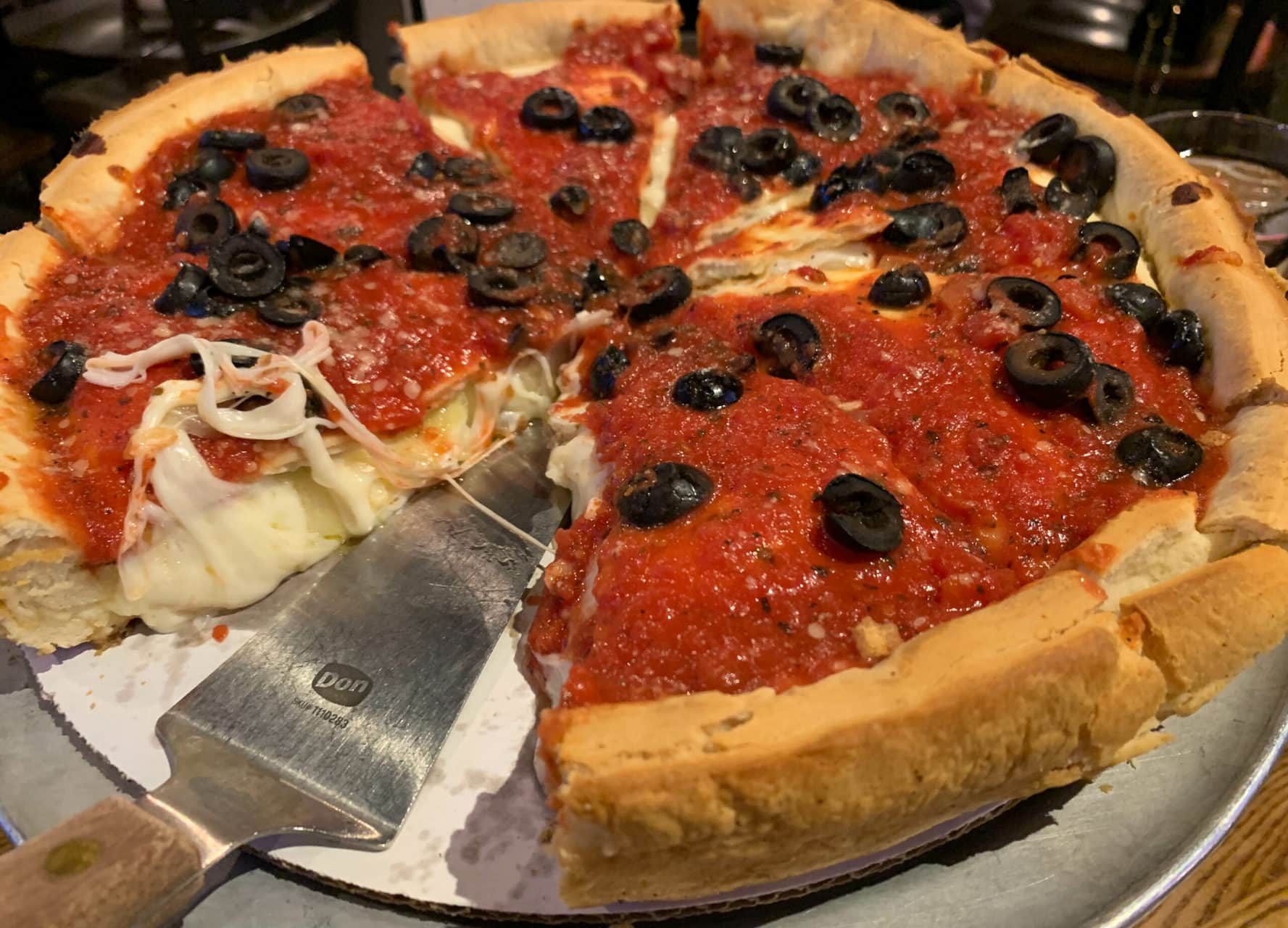 Chicago Style Pizza on the Food Tour Chicago