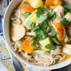 Grab a fork and dig into these slurp-worthy Thai Curry Noodles!