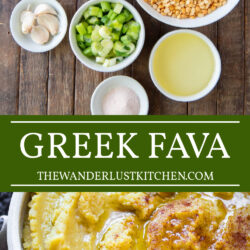 Greek Fava Recipe