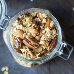 How to Make Homemade Granola: just start with this basic recipe and add whatever you fancy!