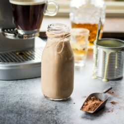 This delicious and easy Homemade Irish Cream recipe is the best way to perk up any cup of coffee during the holidays or anytime!