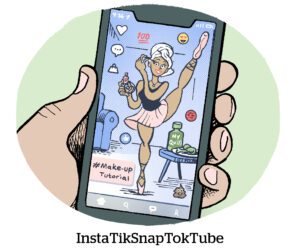 Comic: InstaTikSnapTokTube