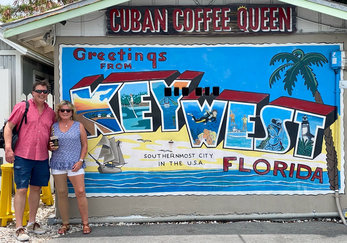 Key West Post Card Photo Cuban Coffee Queen