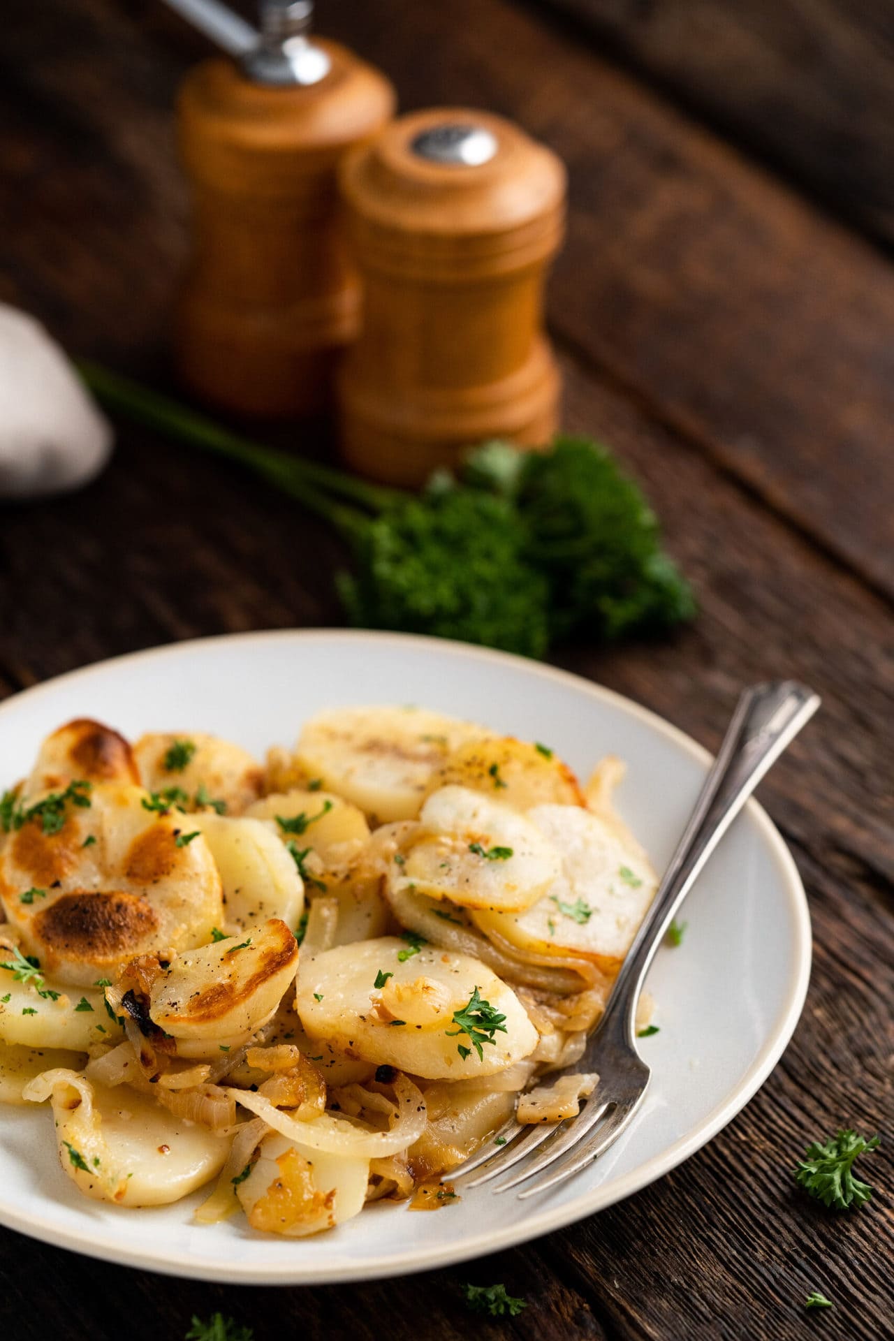 Potatoes Lyonnaise