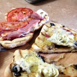 Grilled Flatbread Pizzas