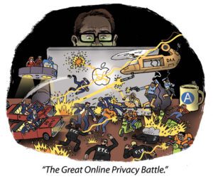 Comic: The Great Online Privacy Battle