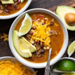 This Santa Fe Soup is hearty, delicious, and full of different flavors and textures and the best part is that it feeds a village!