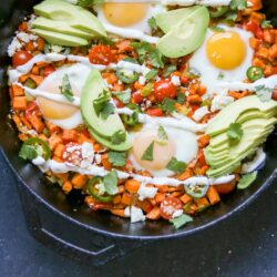 In a breakfast rut? Whip up this easy Sweet Potato Hash then load it up with your favorite toppings!