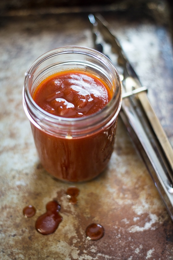 Sweet and Smoky Homemade BBQ Sauce. It is a great smoky sauce.
