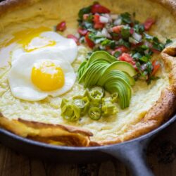 The world's most under-appreciated breakfast just got a whole lot tastier. This savory Tex-Mex Dutch Baby will delight and satisfy everyone at the table.
