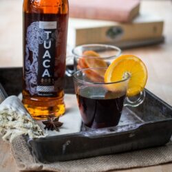 Vanilla, Citrus, and warm spices make this mulled wine a treat for the senses!