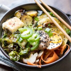 A hearty bowl of winter vegetable ramen is just the thing to warm you up!